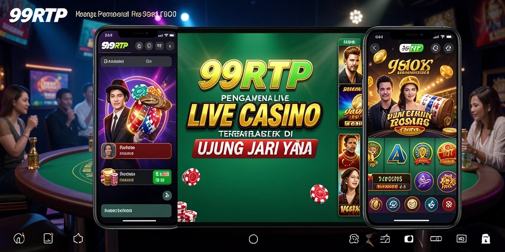 Tangkapan layar gameplay 99RTP yang menunjukkan dealer langsung dan permainan mendebarkan.