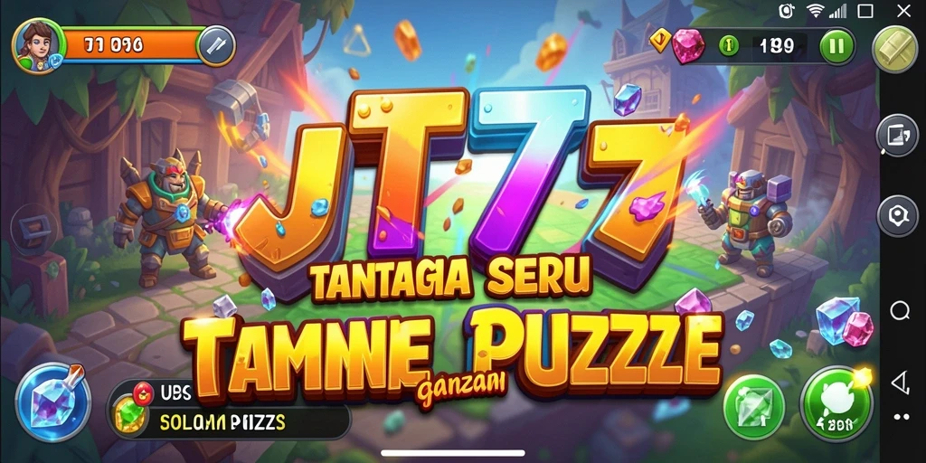 Tampilan gameplay JT777 yang menarik dan penuh tantangan puzzle.