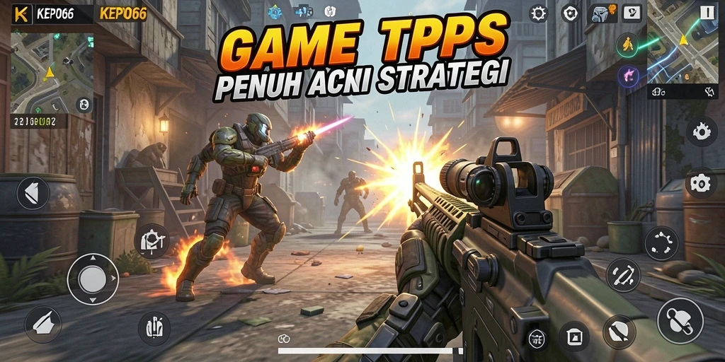 Gameplay seru dari KEPO66 dengan aksi tembak-menembak yang mendebarkan.
