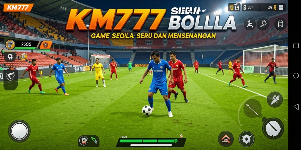 Tampilan gameplay KM777 yang seru dan mendebarkan.