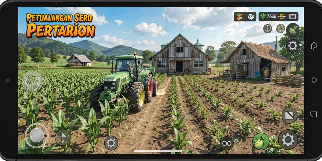 Tampilan gameplay menarik dari <strong>MVP789</strong> di dunia pertanian.
