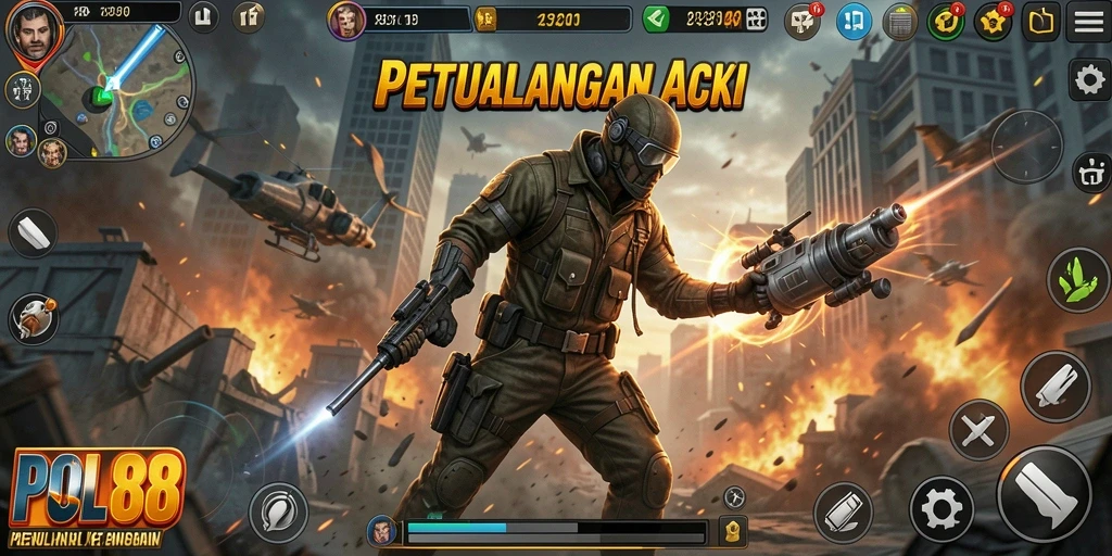 Tampilan gameplay POL88 dengan aksi yang mendebarkan.