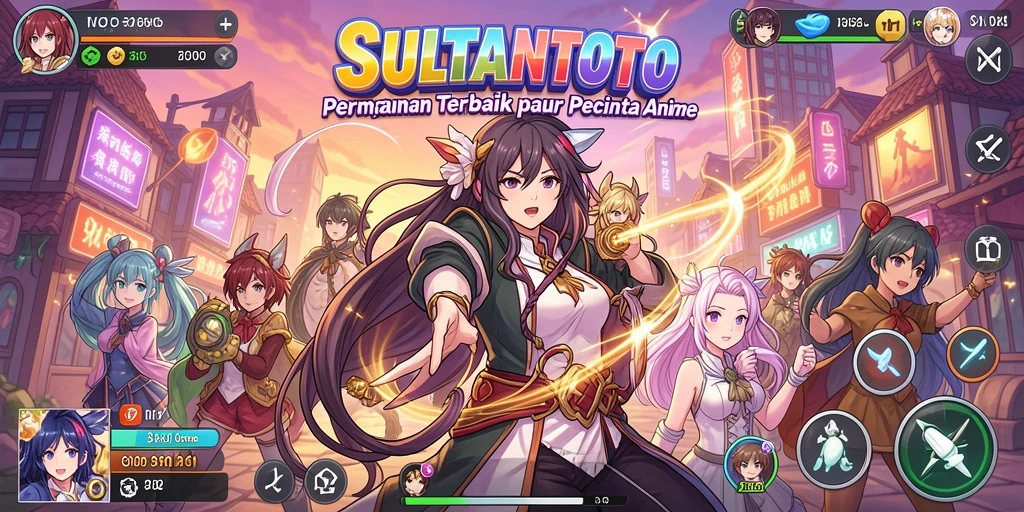 Tangkapan layar SULTANTOTO menampilkan aksi seru dalam dunia anime.