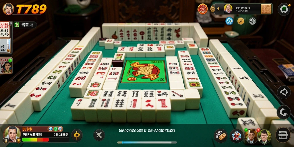 Tampilan gameplay Mahjong yang seru dan menarik di TT789.