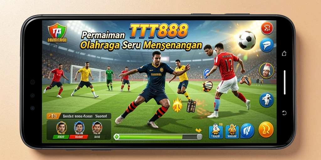 Tampilan seru gameplay TTT888 dalam pertandingan olahraga.